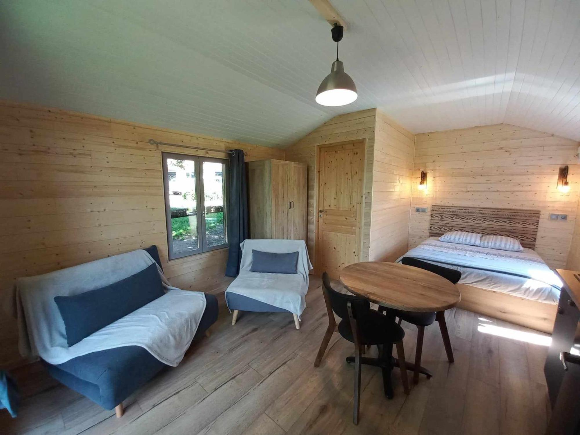 Le Petit Chalet Du Macquart P.O.A. Ranch, 2 A 3 Pers, Saint-Martin-de-Fugeres Esterno foto