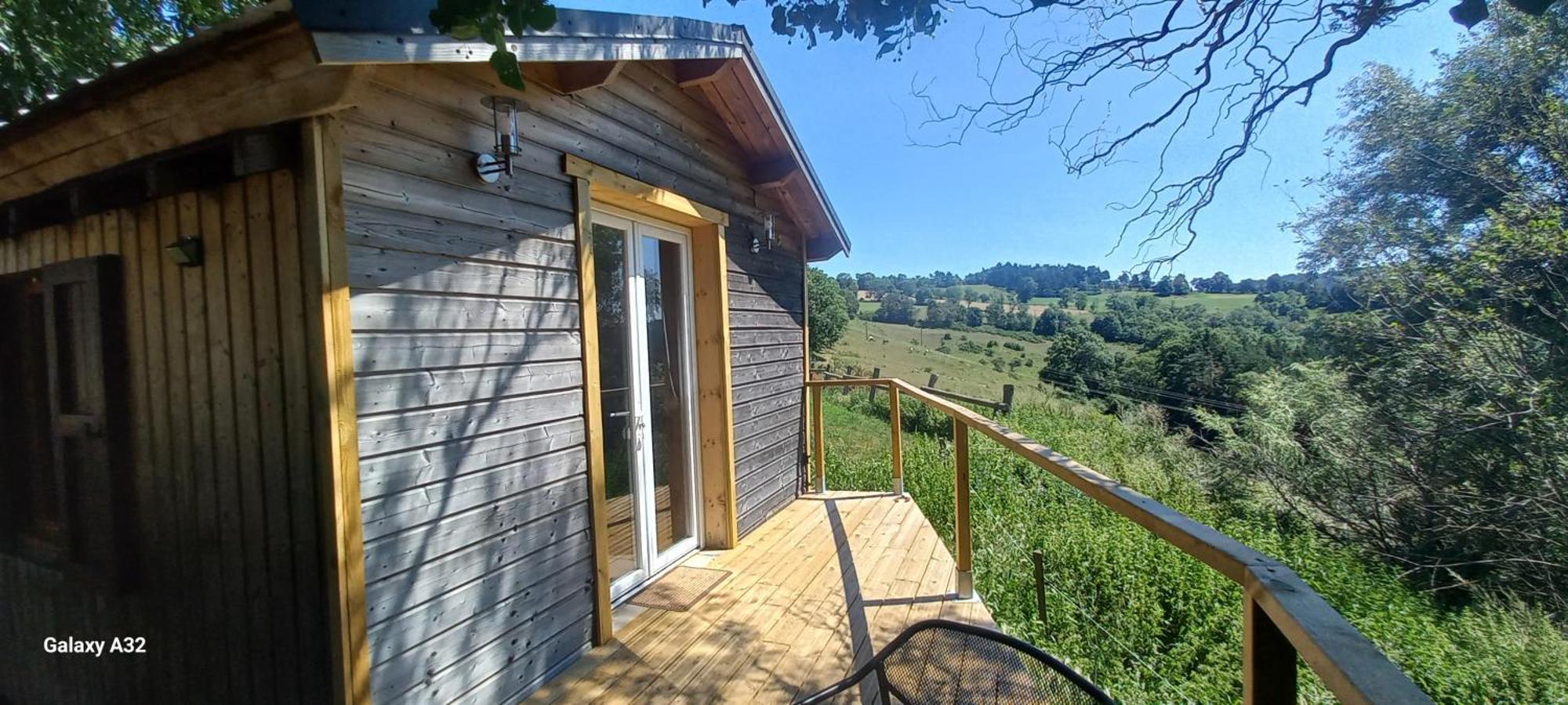 Le Petit Chalet Du Macquart P.O.A. Ranch, 2 A 3 Pers, Saint-Martin-de-Fugeres Esterno foto